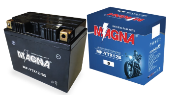 Batería Moto MAGNA Sellada AGM 12V