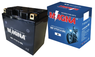 Batería Moto MAGNA Sellada AGM 12V