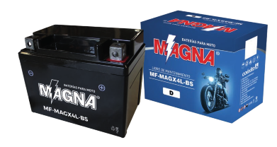 Batería Moto MAGNA Sellada AGM 12V