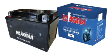 bateria 7.1 Batería Moto MAGNA Sellada AGM 12V