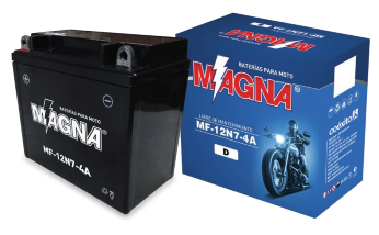 Batería Moto MAGNA Sellada AGM 12V